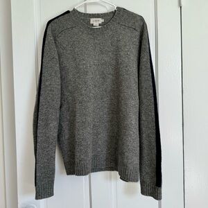 J.Crew Grey Wool Sweater XL